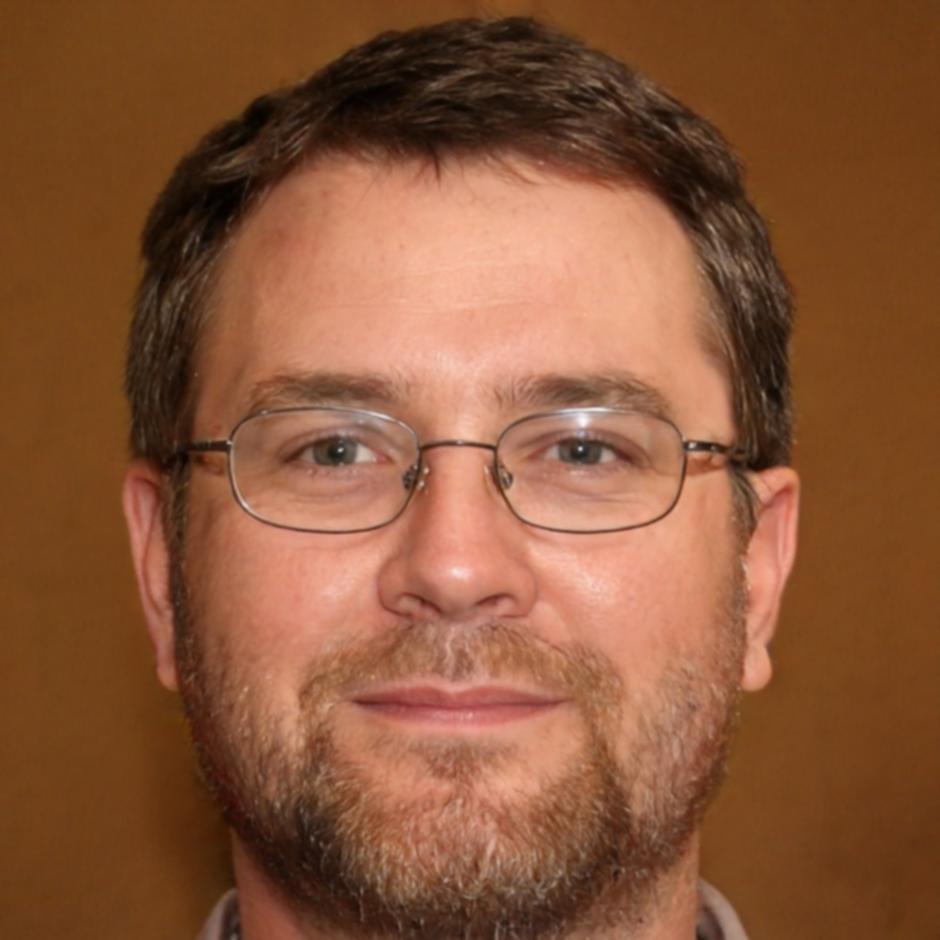 SEO professional reviewing keyword data